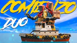 COMIENZO de WIPE RAIDEANDO UN TUGBOAT ~ RUST Español