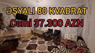 ŞANS 1 DƏFƏ OLUR️CƏMİ 37.300 AZN️ƏŞYALI 80 KVADRAT EV                              @elnurgadirov