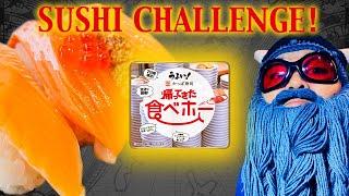 【Kappa Sushi】VIKING challenges All-You-Can-Eat-Sushi!! Tabeho! / Guitar Viking TV