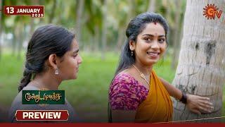 Moondru Mudichu - Preview | 13 Jan 2025 | Tamil Serial | Sun TV