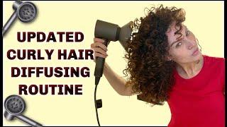 HOW I DIFFUSE MY CURLY HAIR | The Glam Belle