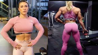 Home Workout With IFBB Figure Pro Elena Rago - Female Bodybuilding Motivation