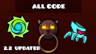 Chamber Of Time | 5 Secrets Codes | Geometry Dash