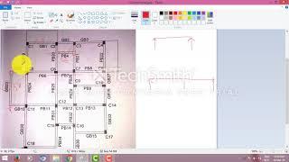 How to identify Simply Supported and Continuous Beams in a plan-Part_1