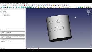 FREECAD Sketch on a curved surface