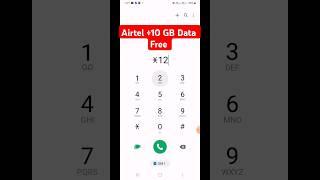 Airtel Free Data 2024  10GB Data Free || Airtel Free Data Code #shors #airtel #airtelfreedata