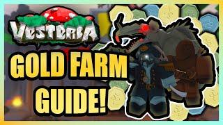 Vesteria - Gold Farming Guide! (Fast Methods, Tips, & More)