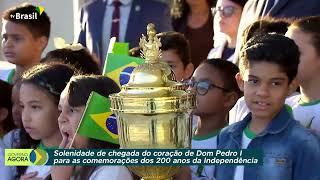 Solenidade de chegada da Relíquia do Imperador Dom Pedro I no Palácio do Planalto