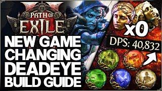 Path of Exile 2 - The ULTIMATE 1 Shot Deadeye Build - New OP DPS Combo & Best Cheap Starter Guide!