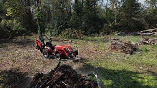 Moving Brush With Pallet Forks