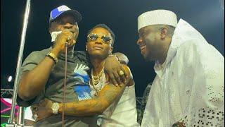 WIZKID SURPRISED K1 DE ULTIMATE ON STAGE AT K1 NEW YEAR FEST 4.0