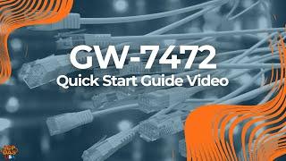 GW-7472 | Quick Start Guide | ICP DAS USA