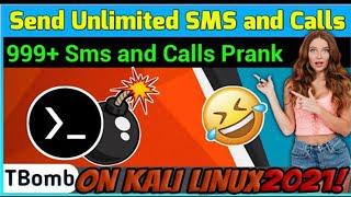 UNLIMITED SMS/CALL BOMBER ON KALI LINUX 2024 VOICE TUTORIAL