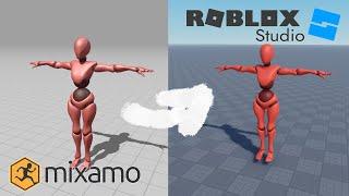 How to export Mixamo Character into Roblox Studio | Tutorial