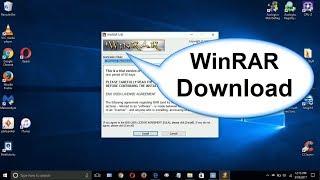 How to downLoad WinRAR and WinRAR download - Windows 10 Free & Easy 2017