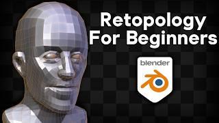 Retopology for Beginners (Blender Tutorial)