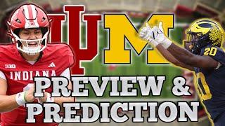 HOOSIERS DISRESPECTED? Michigan at Indiana GAME PREVIEW & PREDICTION | Big Ten Ted