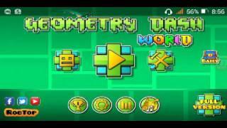 Прохождение Geometry Dash World.