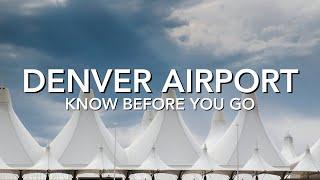 Travel at Denver International Airport (DEN) Like a Pro | Denver Airport Tour