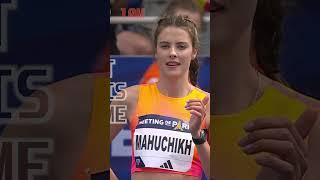 Women's High Jump World Record Broken – YAROSLAVA MAHUCHIKH Makes History! #100m #competitiontime
