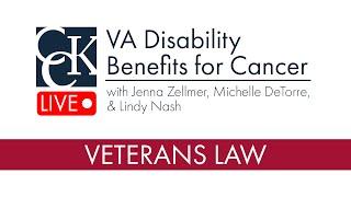 VA Disability Benefits for Cancer