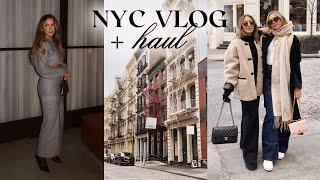 NYC VLOG + HAUL!! What I did, bought & ate in New York!!