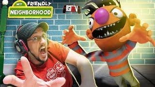 My Friendly Neighborhood!  It's Sesame Street but SCARY!  (FGTeeV vs Puppets: Escape Elmo's Friends)