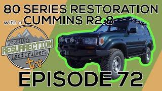 Cummins R2.8 FZJ80 Toyota Land Cruiser Stage 2 Resto-mod