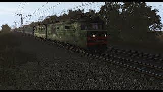 Trainz19 Обкатываю и учусь ездить на ВЛ10-541 и ВЛ10-792)))