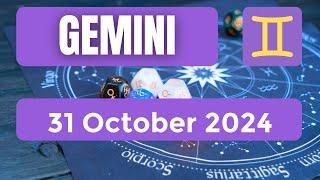 Gemini horoscope | Gemini Horoscope for Today 31 October 2024