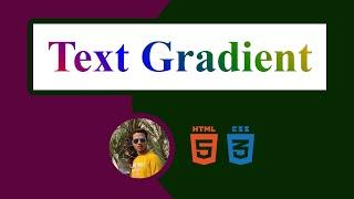 Create Gradient Text in CSS and HTML