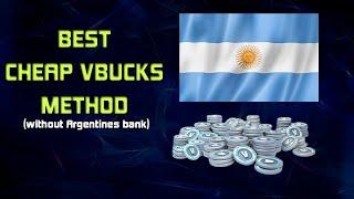 How to get VBUCKS for CHEAP Argentina Method 2024 (Without Argentina Bank)