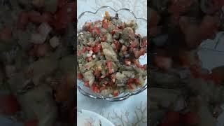 EGGPLANT  SALAD  #viral #shortvideo #pinoyfood #pinoyrecipe #vegetables #buhayofw