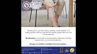 Step Into Comfort—Treat Herniated Disc Pain with St. Luke’s.