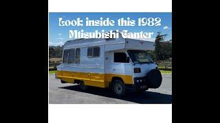 1982 Mitsubishi Canter Motorhome video tour - for sale