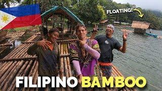 BUKIDNON FILIPINO BAMBOO CAFE AND FLOATING HOUSES! (Vloggers Philippines)