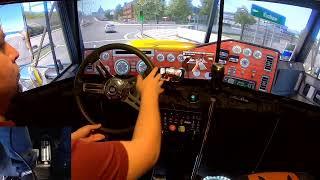 DRIVING FROM RUMANIA TO POLAND VIAJE DE RUMANIA ASIA POLONIA EN FREIGHTLINER 16 VEL 16 SPEED