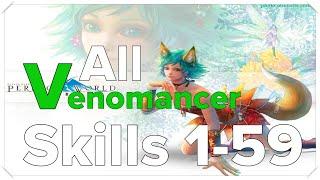 Perfect World International - All venomancer skills 1-59