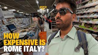 how expensive is Rome Italy?  | Vlog 203 | Italy Vlog Hindi