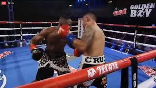 Travell Mazion vs Diego Cruz Fight exchange punches Boxing 11/14/19