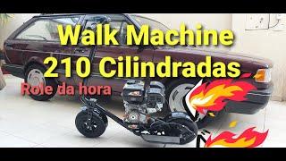 Walk Machine 210 Cilindradas Preparado com Embreagem Full Metal,  Envenenado Muito Veloz 