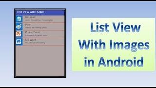 ListView with images in Android,#52