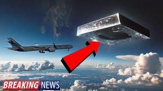 SCARY CUBE Shaped UFO Near Collision! These UFO Videos Can't Be Explained! 2024