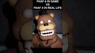 FNaF 4 In Game VS FNaF 4 IN REAL LIFE | FNAF Movie 2 MEME