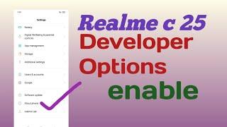 How To Open Developer Options On Realme? Developer Options On