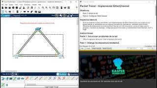 6.4.1 Packet Tracer - Implement Etherchannel - Implementar EtherChannel