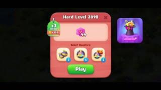 Gardenscapes HARD LEVEL 2890