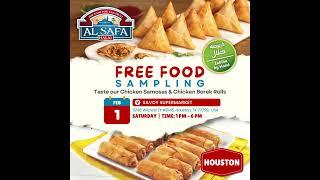 Al Safa Foods - Houston - Free Sampling - 1st Feb 2025 #AlSafaFoods #Halal #Halalfood #houston