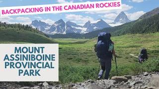 Backpacking to Mount Assiniboine Provincial Park