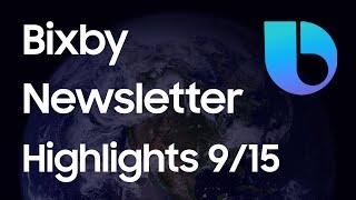 Bixby Newsletter Highlights - Shopping, Media, and Navigation!